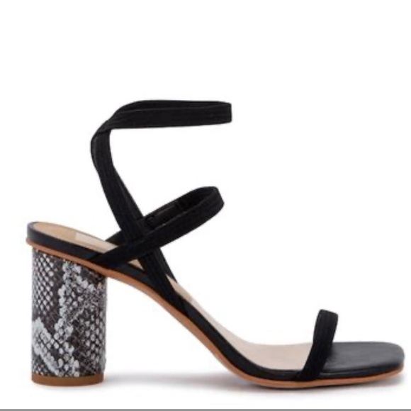 Dolce Vita Nixon Sandal Size 7.5 Black - Picture 3 of 10